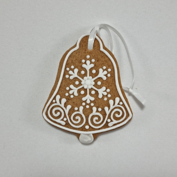 Csudaíz Gingerbread Bell Christmas Tree Ornament