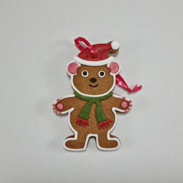 Csudaíz Gingerbread Bear Christmas Tree Ornament