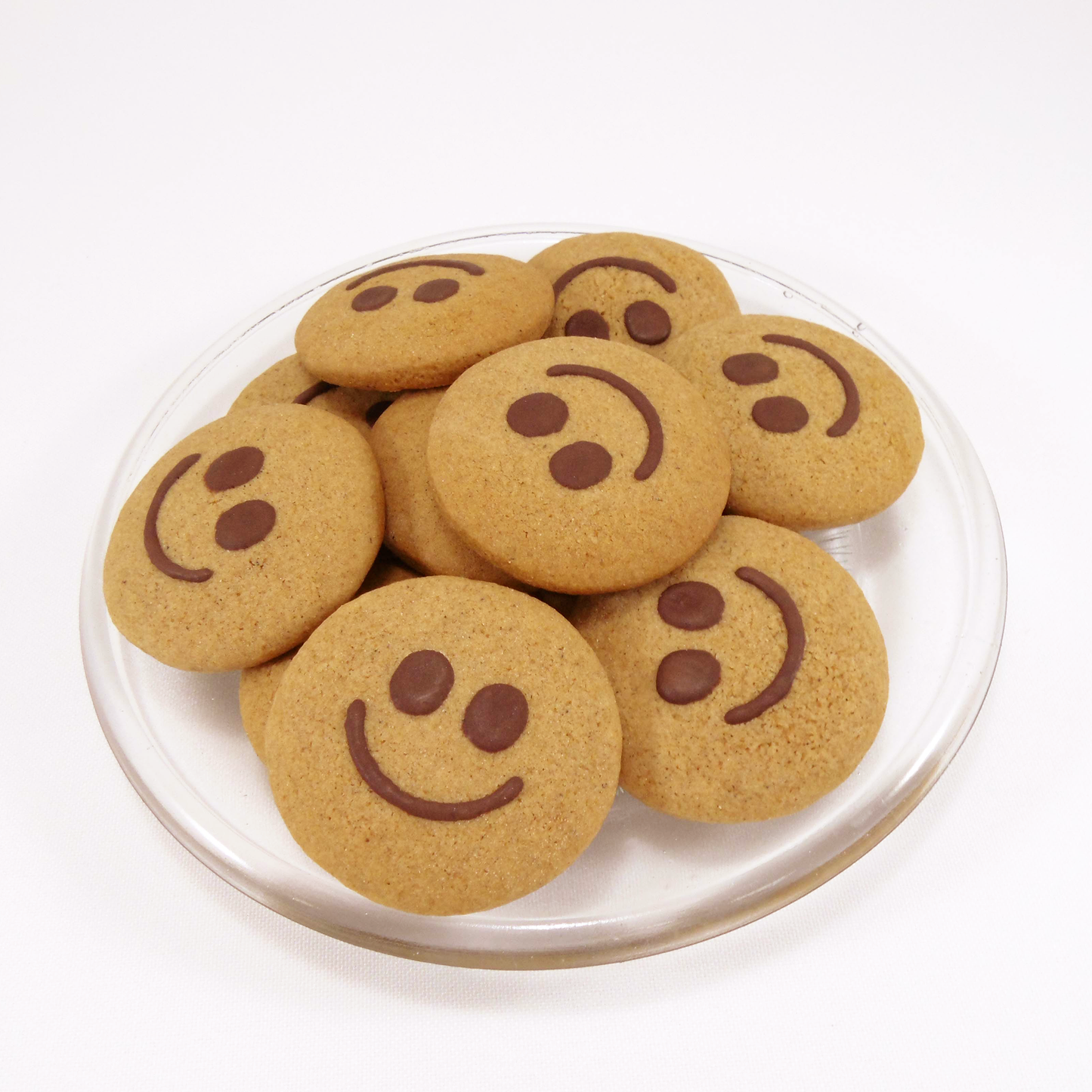 Csudaíz Gingerbread smiley drawn with cocoa (12 pcs)