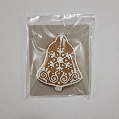 Csudaíz Gingerbread Bell Christmas Tree Ornament