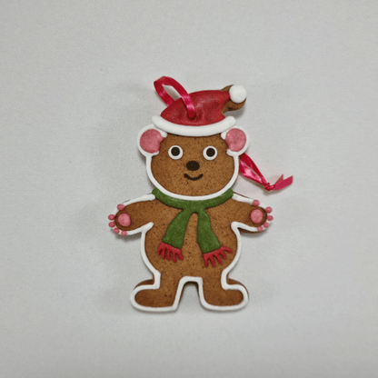 Csudaíz Gingerbread Bear Christmas Tree Ornament